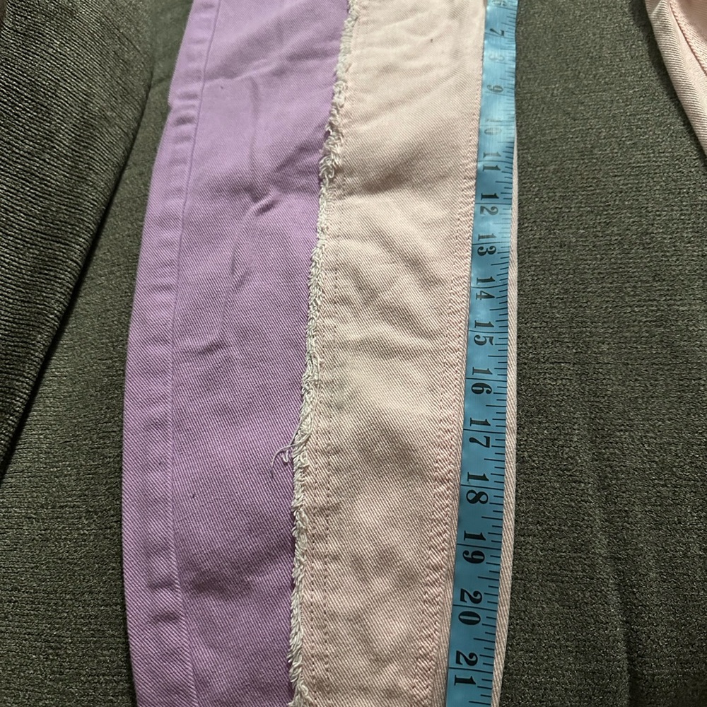 Adika mom jeans pink& purple size xsmall EUC - Picture 5 of 6